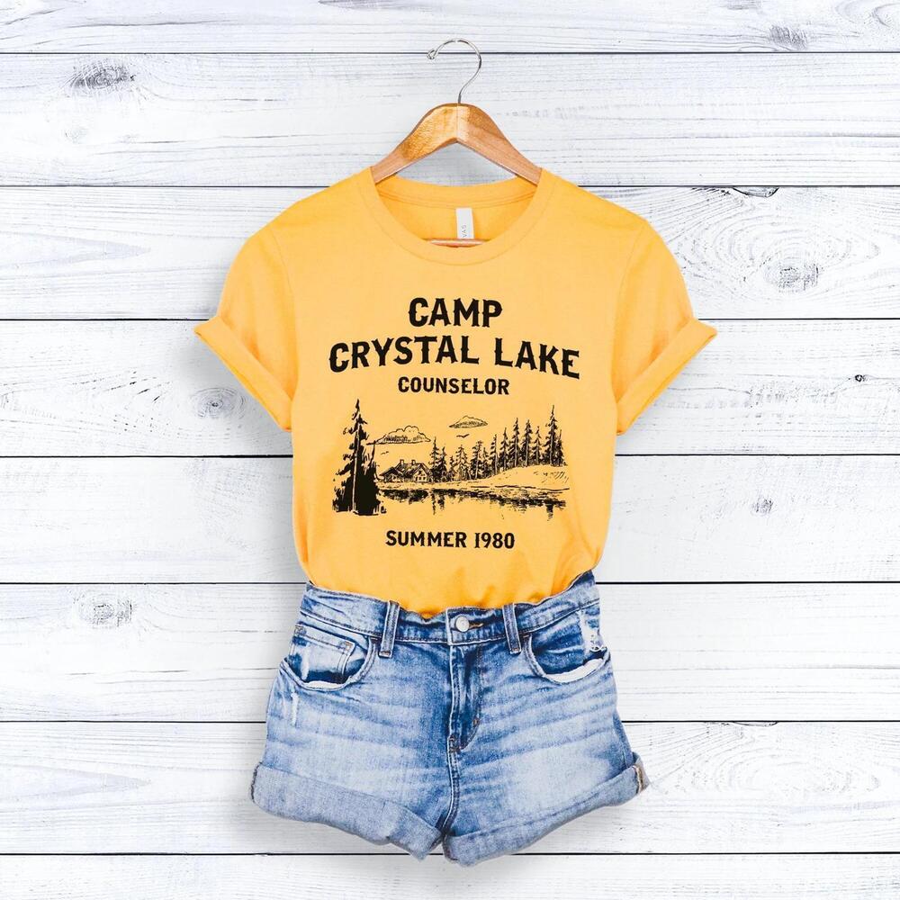 Camp Crystal Lake Shirt Friday The 13Th Jason Voorhees Horror Movie Shirts
